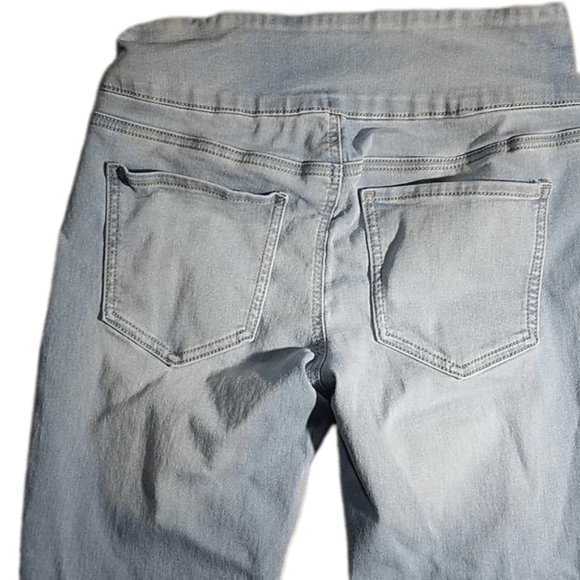 Kohl's Ultimate Pull On Light Blue Denim Jeggings Size Small with Pockets Kohls - Picture 5 of 5